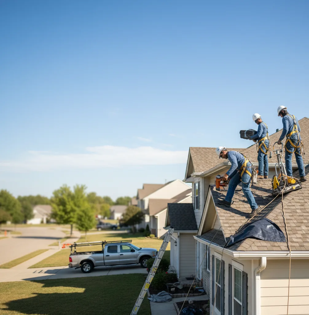 Roof Repair in Axton
